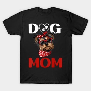 Yorkie Yorkshire Terrier Dog Dog Mom T-Shirt